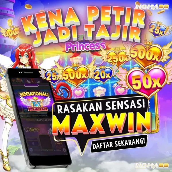 NONA88 ⚡ Link Slot Gacor Hari Ini Mudah Maxwin Tanpa Ribet Langsung Sat Set